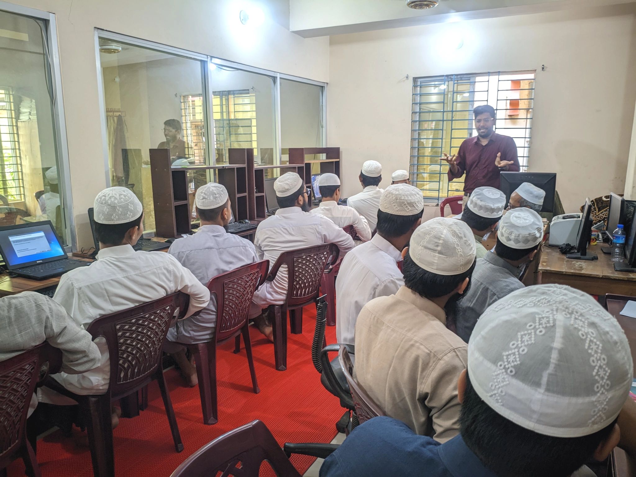 Computer Fundamentals training for madrasa students